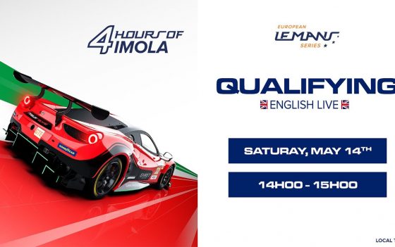 European Le Mans Series Heads To Imola: Watch Qualifying LIVE