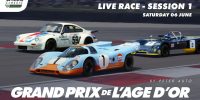 Grand Prix de l’Age d’Or Golden Memories of a Golden Age | WATCH LIVE